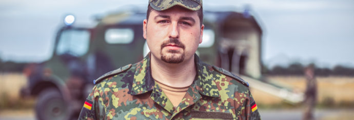 Kachel Bundeswehr und Sicherheit